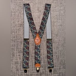 Vintage NT Men’s Y Shaped Adjustable Suspenders